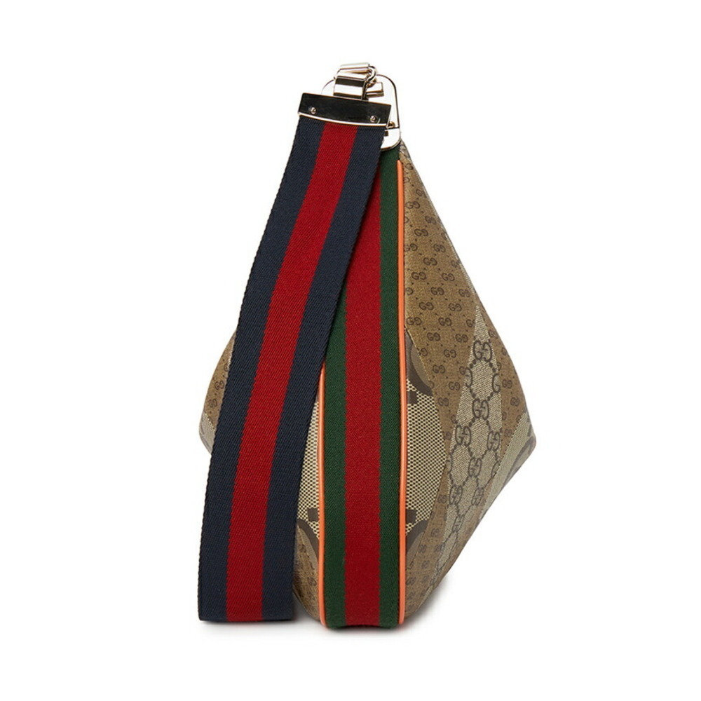 Gucci multicolor GG Supreme patchwork red navy bl… - image 5